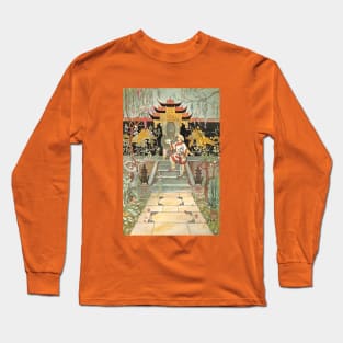 Aladdin took the Lamp from the Niche in Arabian Nights Long Sleeve T-Shirt